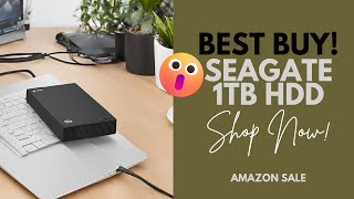 SeaGate 1TB HDD on Best Price in Amazon Great Indian Festival  Shop on Amazon [upl. by Carolle]