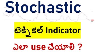 Stochastic Indicator STOCH Telugu  Stock Market  Technical Indicator [upl. by Ploss227]