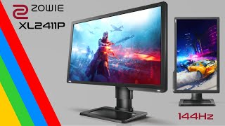 Monitor LED 24quot XL2411P Zowie Full HD 144Hz [upl. by Mehetabel]