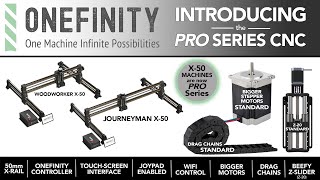 Introducing the ONEFINITY PRO Series CNC [upl. by Wallace]