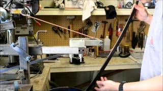 Making a tempering tube and grinding wakizashi Ep 21 [upl. by Iznik164]