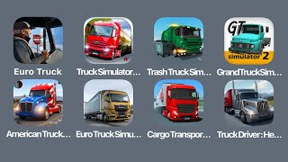 Euro Truck SimulatorTruckers of Europe 2Trash Truck SimulatorAmerican Truck SimulatorTruckDriver [upl. by Aneri]