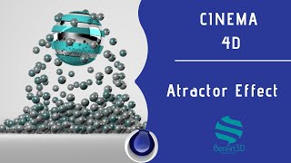 👁️‍🗨️ Tutorial Atractor Effect en Cinema 4D 👁️‍🗨️ [upl. by Ollie]