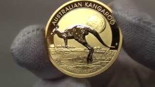 2015 Australian Kangaroo gold bullion coins released by The Perth Mint [upl. by Adair]