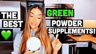 Best Green Powder Supplements  Vegan Nutritionist Recommended [upl. by Neil272]