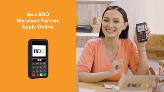 Be a BDO Merchant Partner Start accepting cashless payments anytime anywhere [upl. by Argela93]