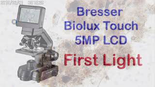 Bresser Biolux Touch 5 MP LCD quotFirst Lightquot [upl. by Harvard590]