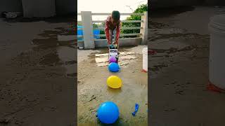 Balloon gubbare  popping viral video short [upl. by Neelrad]