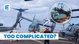 The USA Grounded its V22 Osprey Fleet due to the Recent Crash in Japan [upl. by Tatianas192]