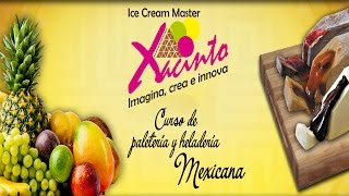 CURSOS DE PALETAS Y HELADOS CON FRUTA NATURAL [upl. by Christophe]