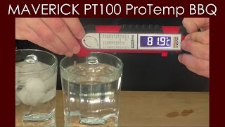 Maverick PT100 ProTemp BBQ Digital Super Fast Thermometer  023 [upl. by Buell]