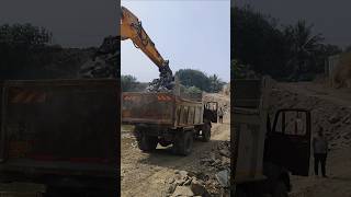 poclain excavator sort video status viral video 2024 [upl. by Akirdnahs]