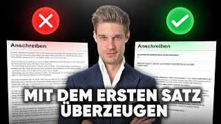 Top 10 Einleitungssätze für das Anschreiben  Bewerbungstipps 2024 [upl. by Fia]