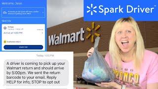 Walmart Paid Me to Return My Own Item  Using Spark to Make Extra Cash as a Side Hustle in 2024 [upl. by Irrahs]