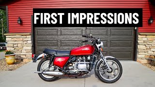 Riding My Honda Gl1000  What Does It Ride Like [upl. by Doykos]