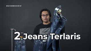 2 CELANA JEANS PRIA YANG PALING LAKU  Brand Lokal [upl. by Tubb]