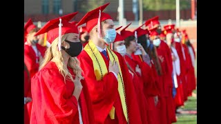 WATCH NOW Crown Point commencement marks year of strength perseverance among seniors [upl. by Sheffie]