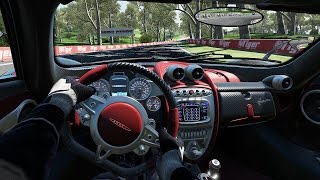 Asynchronous Space Warp running on Project Cars VROCULUS RIFT [upl. by Ylus]