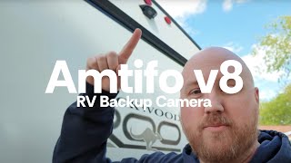 Amtifo V8 RV BackUp Camera  Unboxing and Installation [upl. by Lleryd]