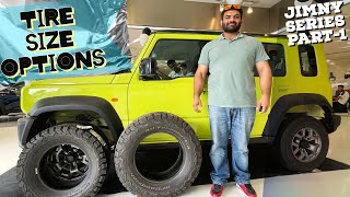 Tire Upgrade  Upsize on the Jimny bfgoodrich 4x4 offroad jimny suzuki [upl. by Dyanna]