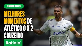 VEJA OS MELHORES MOMENTOS DE ATLÉTICO 0 X 2 CRUZEIRO [upl. by Nwahsan]