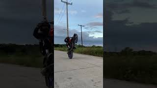 Sc project exhaust 150cc wheelie stunt [upl. by Lucian37]