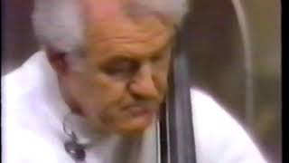 Ludwig Streicher plays Bottesini Concerto 3rd Movement Allegro [upl. by Leiad]