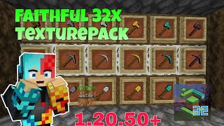 Best FaithFul 32x Texture Pack For Mcpe 12050 [upl. by Akyssej]