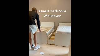 Create Your DREAM Guest Bedroom With This IKEA Trundle Bed Hack [upl. by Rohclem]