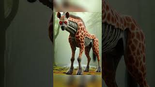 combination of hybrid animals hybridanimals monster edit shortsfeed animals shorts fypシ゚viral [upl. by Hew458]