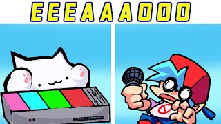 Friday Night Funkin VS Bongo Cat EEEAAAOOO FNF ModHard Friday Night Bongoin [upl. by Nyrok]