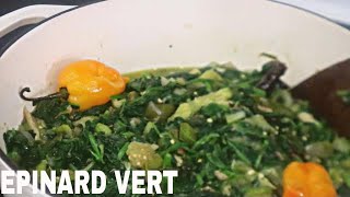 Avezvous déjà cuisiné les épinards de cette façon  Congolese spinach  Cuisine Congolaise [upl. by Aititil173]