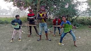 Baba Tomar dorbare Sob Pagoler Khela Comedy Video Song 2024 This Video Creator by ACTION Boys20 [upl. by Llerol534]