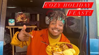 I made an ENTIRE Holiday feast In My Van [upl. by Auria]