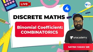 Binomial Coefficient Combinatorics  Lec 4  Discrete Mathematics  GATE Computer Science [upl. by Charlene]