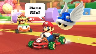 Destroying our friendship in Mario Kart  Lets Play [upl. by Clellan]