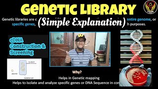 Genetic Library  Genomic amp cDNA  Construction amp Screening  Applications  Tamil  ThiNK Biology [upl. by Bennett]