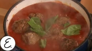 Classic Meatballs  Emeril Lagasse [upl. by Terrena]