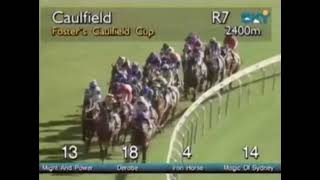 Might And Power  Caulfield Cup 2400m Group 1 1997 [upl. by Ahselrak]