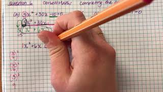 Completing the Square  CorbettMaths 6a and 6f [upl. by Ot]