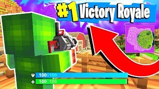 SECRET FORTNITE BATTLE ROYALE IN MINECRAFT [upl. by Wise389]