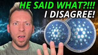 CARDANO ADA  BENJAMIN COWEN SAID WHAT ABOUT ADA I DISAGREE [upl. by Thevenot402]