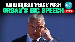 LIVE  PM Viktor Orbans Big Speech To Ethnic Hungarians Amid USA Tension RussiaUkraine Peace Push [upl. by Gamal]