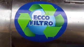 Ecco Filtro  Inox Separando os dejetos suínos com funcionamento estável [upl. by Jerrylee]