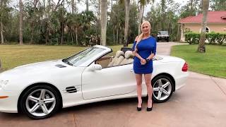 AMAZING 2004 MercedesBenz SL500 FOR SALE SpecsReview wMaryAnn [upl. by Dov745]