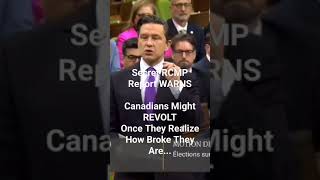 Unbelievable SECRET RCMP REPORT PierrePoilievre pierrepoilievre justintrudeau houseofcommons [upl. by Ahtabat]