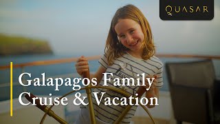 Galapagos Family Cruise amp Vacation Travel to Galapagos Islands [upl. by Pinto]