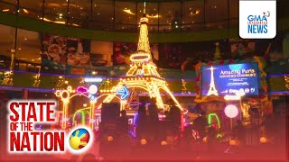 97meter miniature Eiffel Tower sa oceanarium sa Maynila pinailawan  SONA [upl. by Rojam]