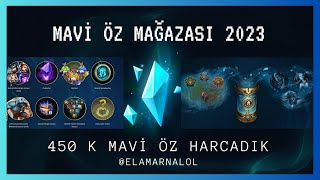 MAVİ ÖZ MAĞAZASI 2023 450 K MÖ HARCADIM [upl. by Kissee]