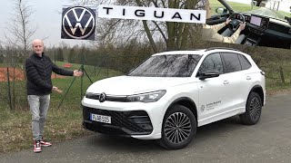 Der neue Volkswagen Tiguan im Test  Das BESTE KompaktSUV Review Kaufberatung  20 TDI 193 PS 4M [upl. by Annadal]